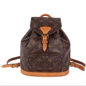 Vintage Louis Vuitton Montsouris PM Monogram Backpack w/ Box & Dust Bag